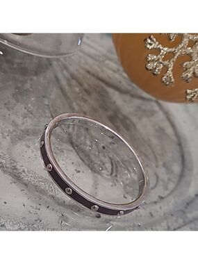 Coach riveted bangle bracelet